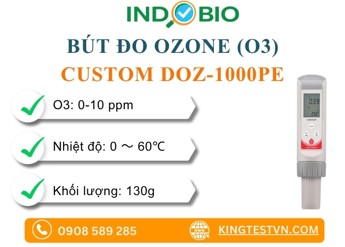 Tổng quan Bút test O3 Custom DOZ-1000PE